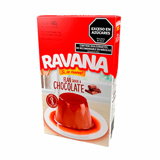 FLAN RAVANA CHOCOLATE 100 Grs