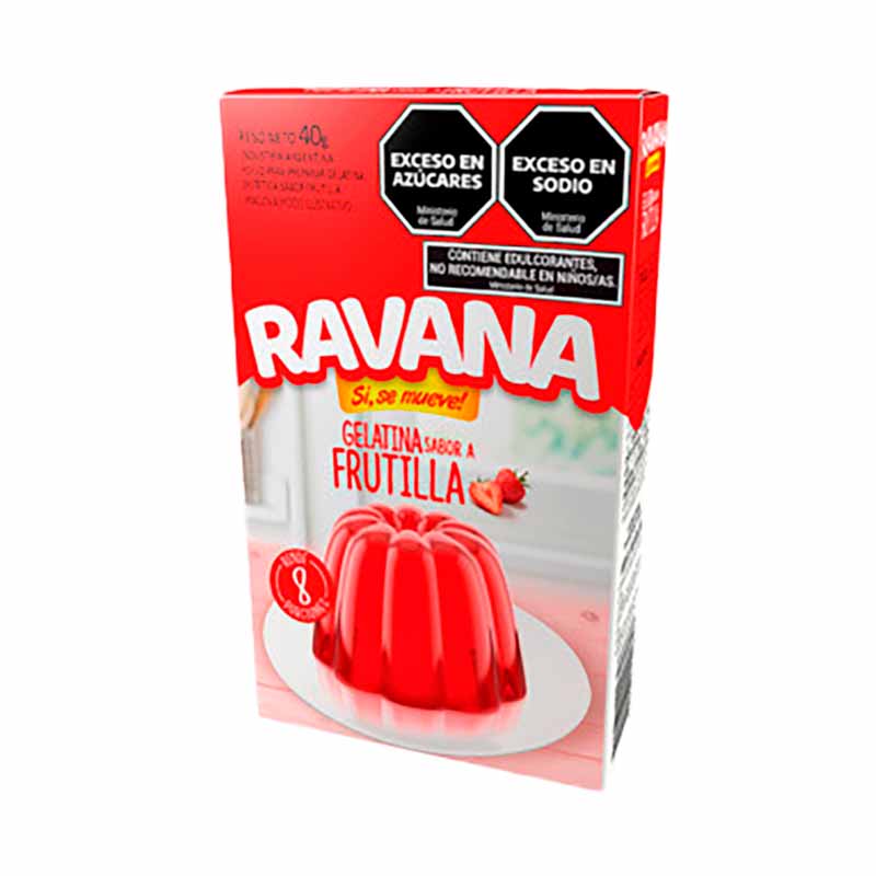 GELAT. RAVANA FRUTILLA 50 Grs