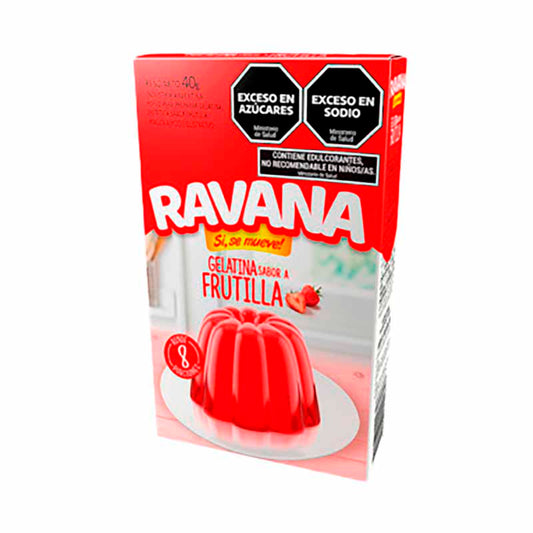 GELAT. RAVANA FRUTILLA 50 Grs