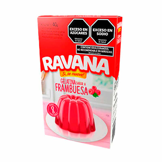 GELAT. RAVANA FRAMBUESA 50 Grs