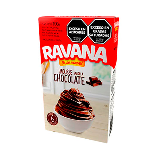 MOUSSE RAVANA CHOCOLATE 100 Grs