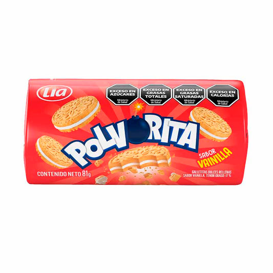 GALLETITA POLVORITA Vainilla 80 Grs