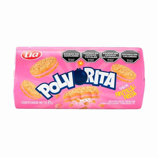 GALLETITA POLVORITA Frutilla 80 Grs