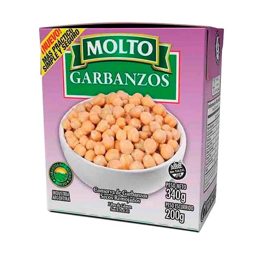 GARBANZO MOLTO TETRA 340 Grs