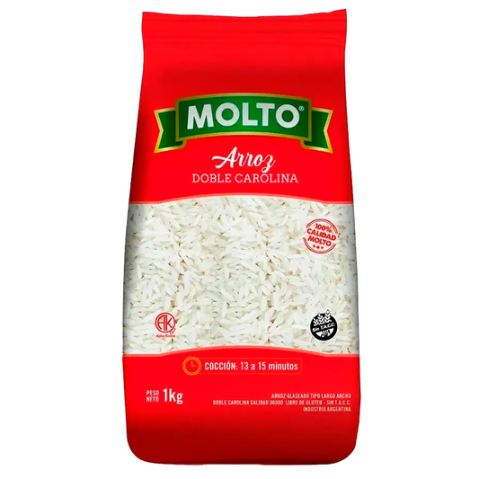 ARROZ MOLTO DOBLE 1 Kgs