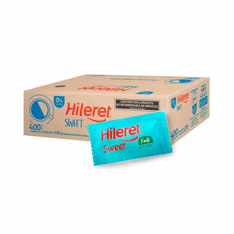 EDULCORANTE HILERET Sweet 400 Un.