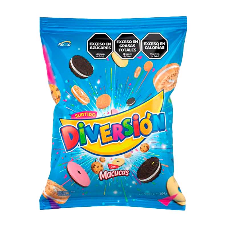 GALLETITA DIVERSION SURTIDO 398 Grs