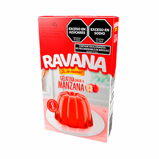 GELAT. RAVANA MANZANA 40 Grs