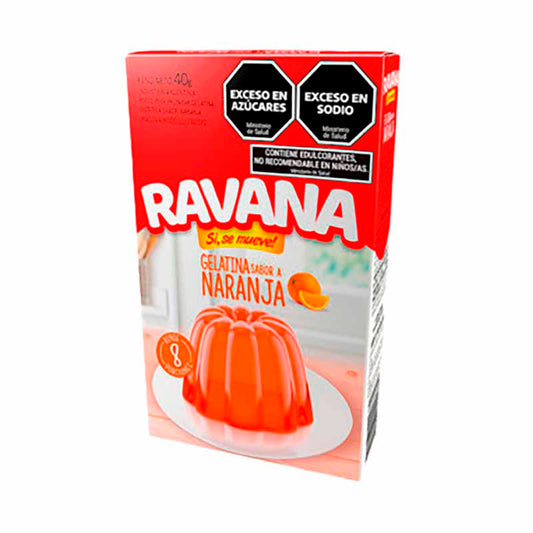 GELAT. RAVANA NARANJA 50 Grs