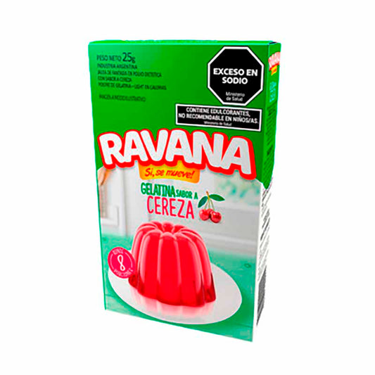 GELAT. LIGHT RAVANA CEREZA 25 Grs