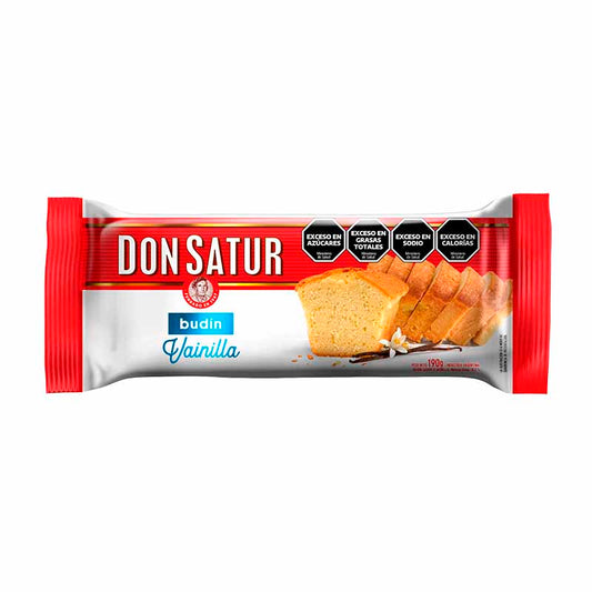 BUDIN DON SATUR VAINILLA 190 Grs