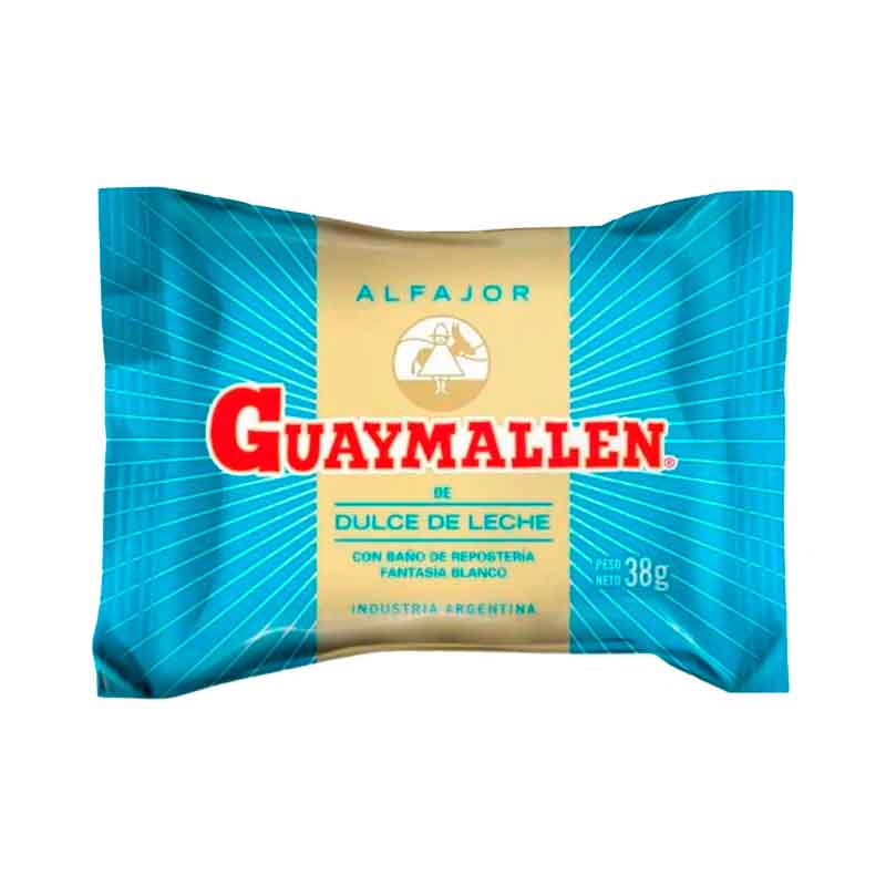 ALFAJOR GUAYMALLEN DDL 38 Grs