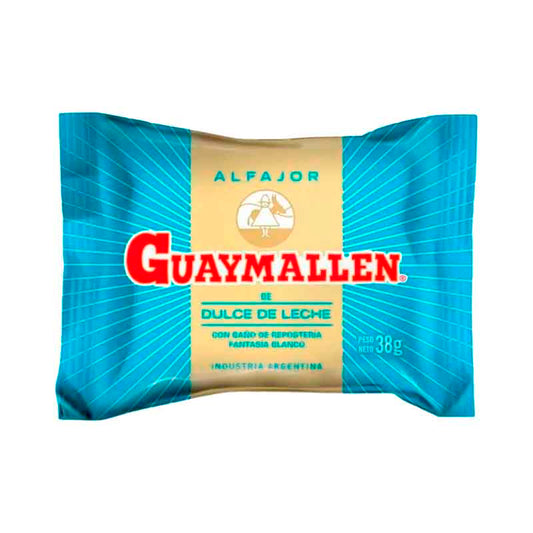 ALFAJOR GUAYMALLEN DDL 38 Grs