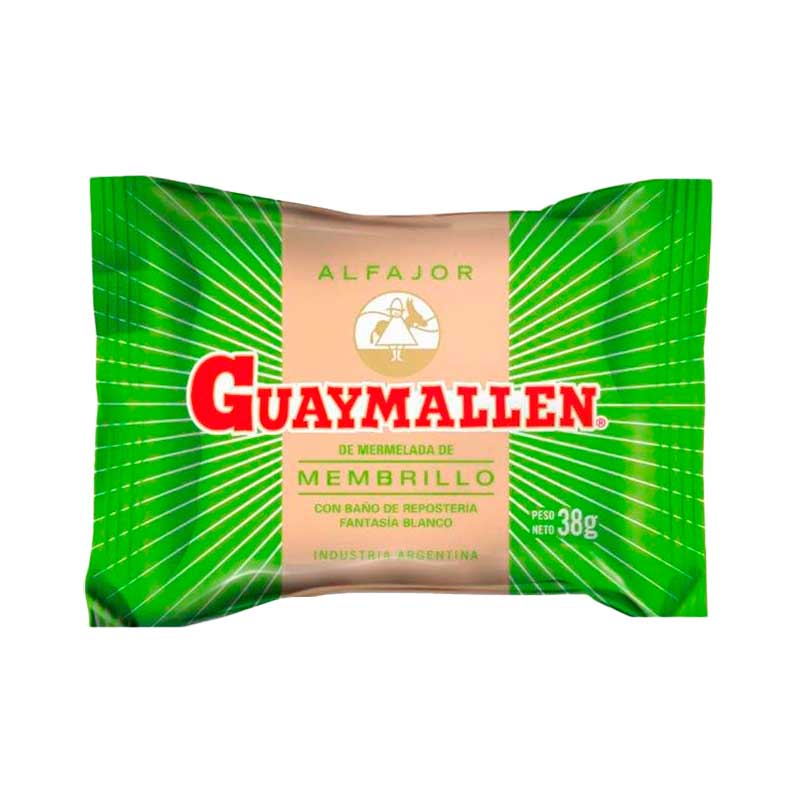 ALFAJOR GUAYMALLEN FRUTA 39 Grs