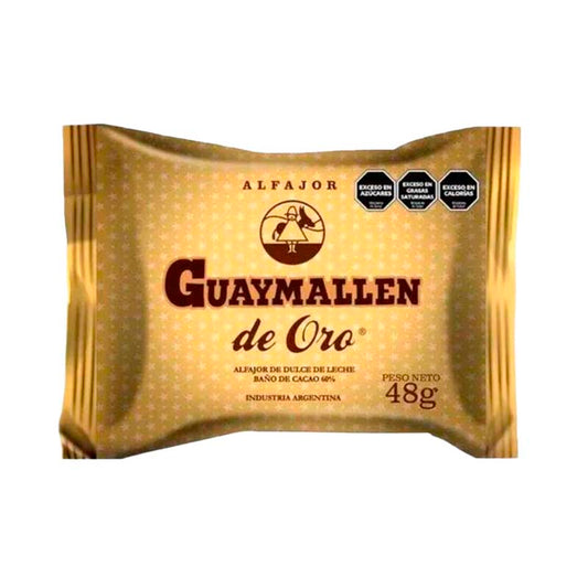 ALFAJOR GUAYMALLEN ORO 48 Grs