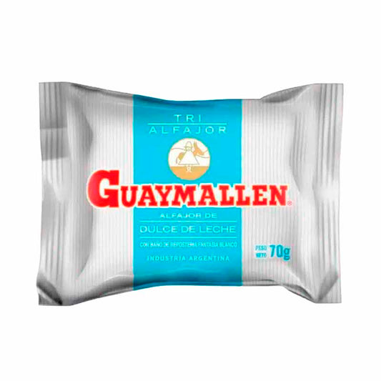 ALFAJOR GUAYMALLEN TRIPLE DDL 70 Grs