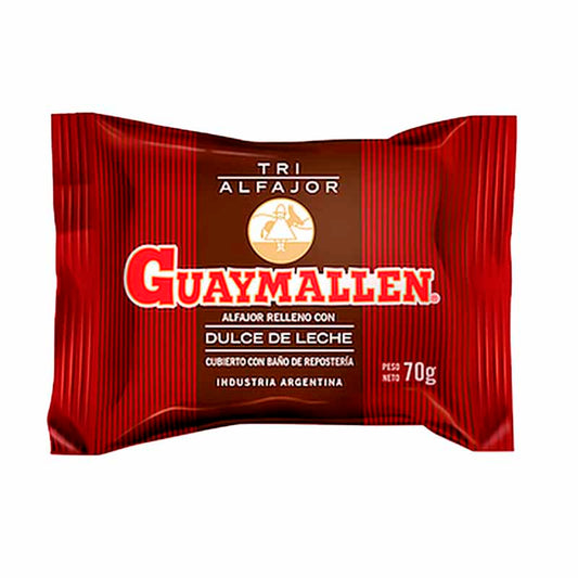 ALFAJOR GUAYMALLEN TRIPLE CHOC 70 Grs