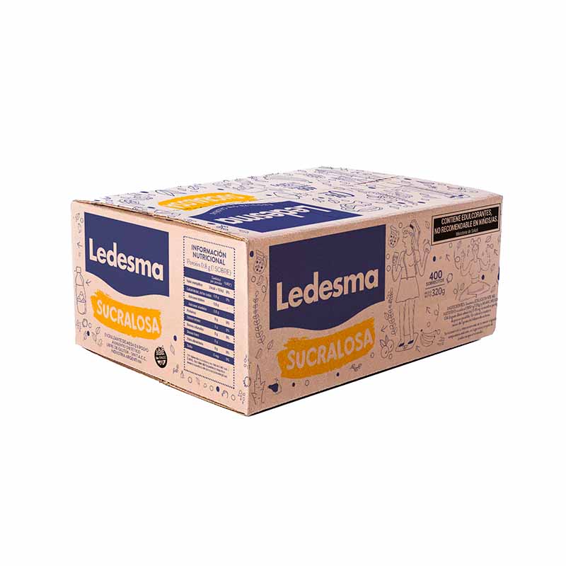 EDULCORANTE LEDESMA SUCRA 400 Un.