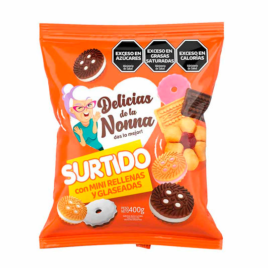 GALLETITA D/NONNA SURTIDO 400 Grs