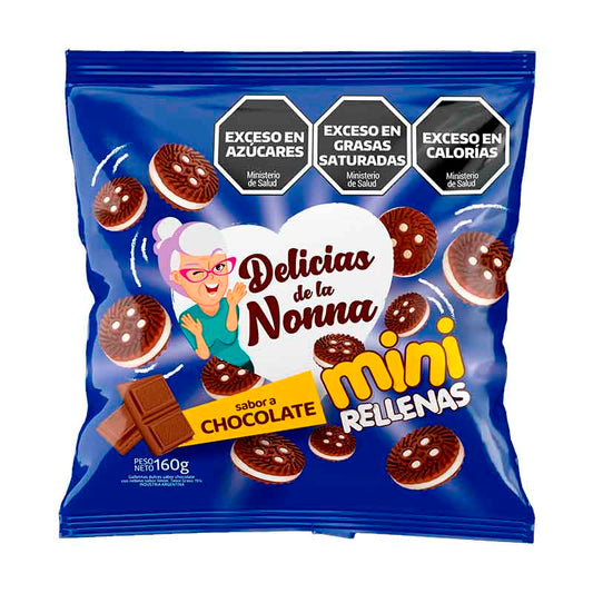 GALLETITA D/NONNA RELL.CHOC 160 Grs