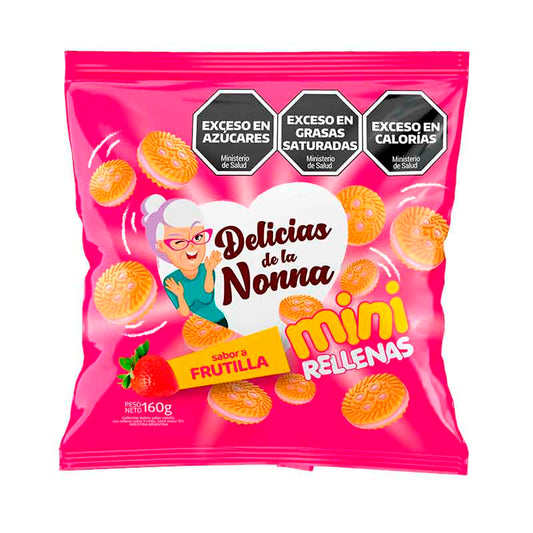 GALLETITA D/NONNA RELL.FRUT 160 Grs