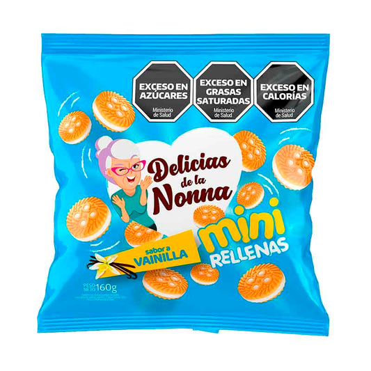 GALLETITA D/NONNA RELL.VAIN 160 Grs