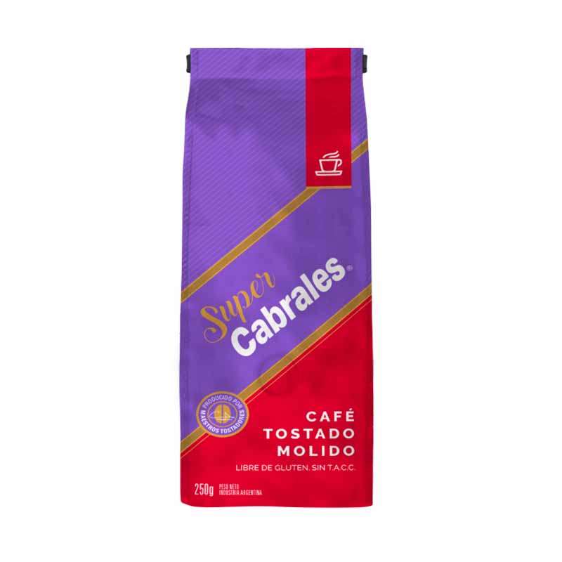 CAFE SUPER CABRALES MOLIDO 250 Grs