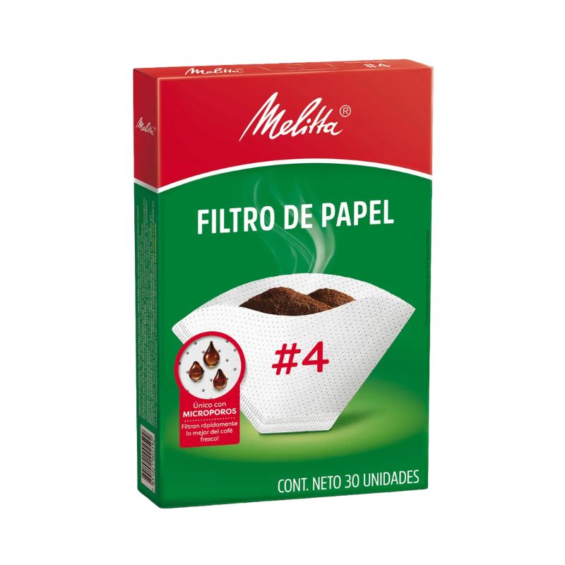 FILTRO CAFE MELITTA N4 30 Un.