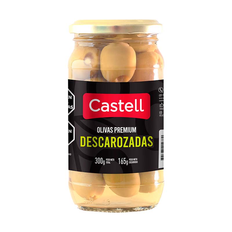 ACEITUNA CASTELL FV.S/CAROZ 165 Grs