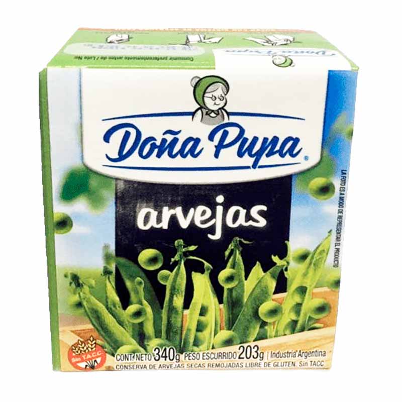ARVEJA DO�A PUPA TETRA 340 Grs