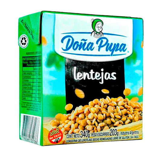 LENTEJA DO�A PUPA TETRA 340 Grs