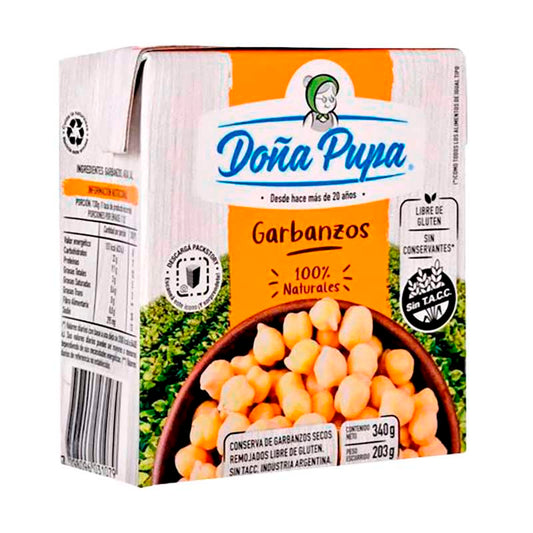 GARBANZO DO�A PUPA TETRA 340 Grs