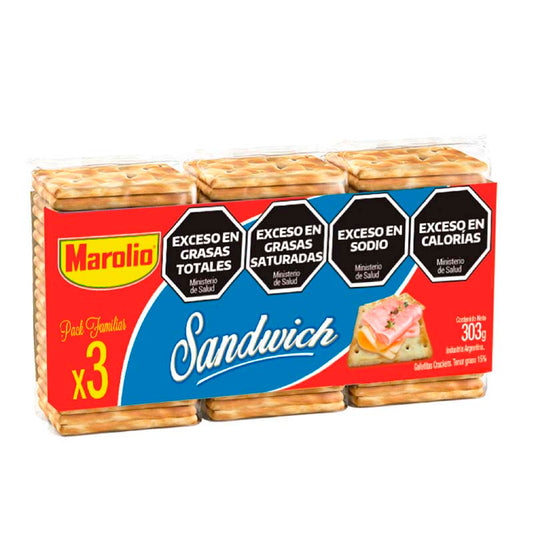 GALLETITA MAROLIO SANDWICH 318 Grs