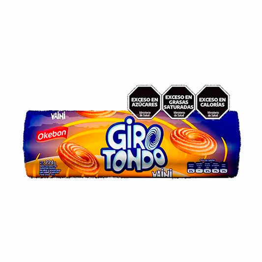 GALLETITA OKEBON Girotondo Vainilla 224 Grs
