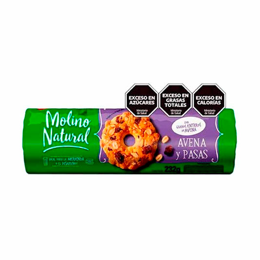 GALLETITA M.NATURAL AVE/PASAS 247 Grs