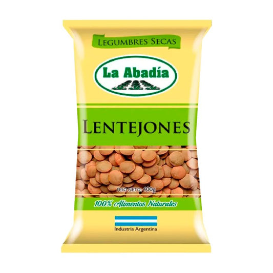 LENTEJON LA ABADIA Bolsa 400 Grs