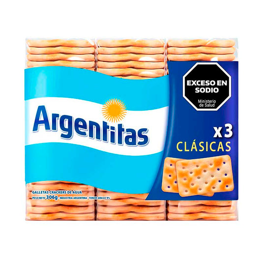 GALLETITA ARGENTITAS CRACKER 306 Grs