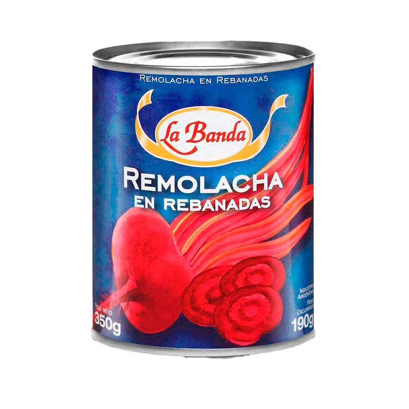 REMOLACHA LA BANDA REBANADA 350 Grs