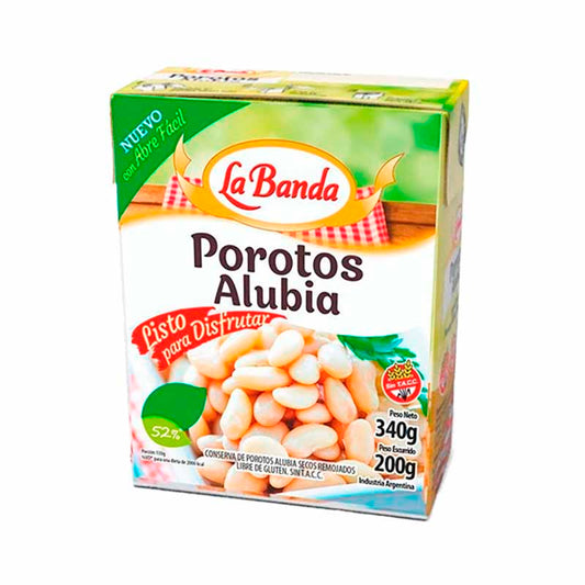 POROTO ALUBIA LA BANDA TETRA 340 Grs
