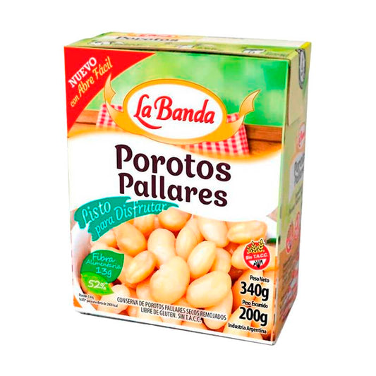POROTO PALLARES LA BANDA TETRA 340 Grs