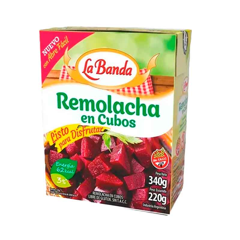 REMOLACHA CUBO LA BANDA TETRA 340 Grs