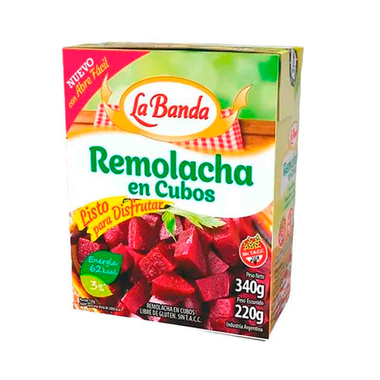 REMOLACHA CUBO LA BANDA TETRA 340 Grs