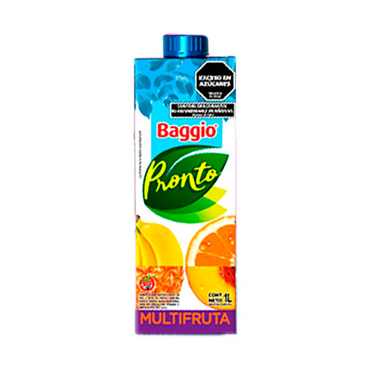 JUGO BAGGIO S/AZ.M/FRUTA 1 Lt.