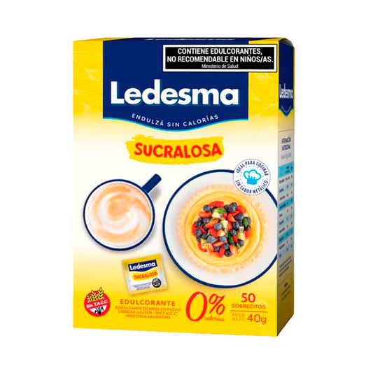EDULCORANTE LEDESMA SUCRA 50 Un.