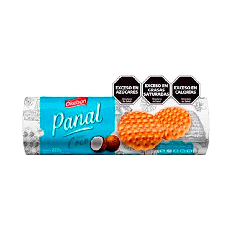 GALLETITA OKEBON PANAL Coco 222 Grs