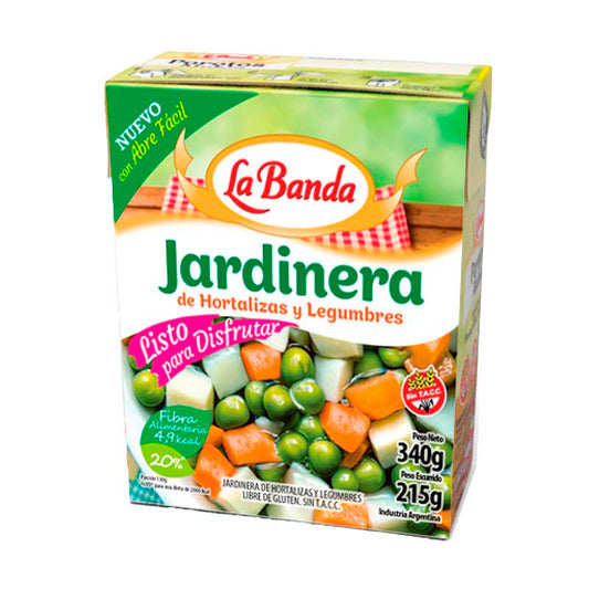 JARDINERA LA BANDA TETRA 340 Grs