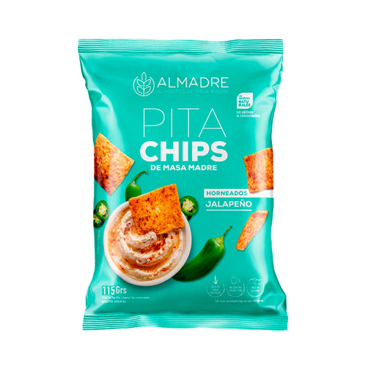 PITACHIPS ALMADRE JALAPE�O 115 Grs