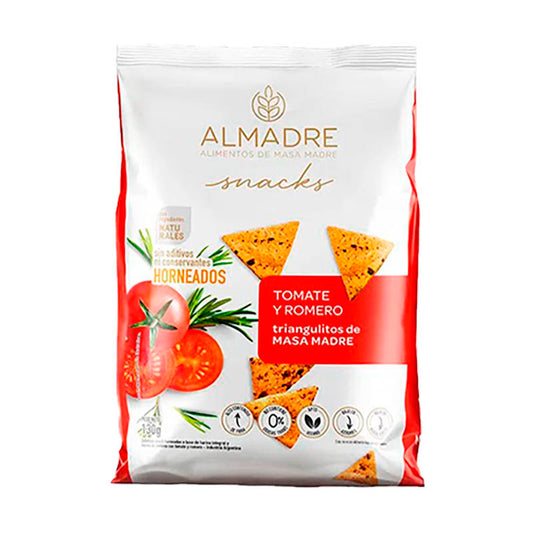 SNACKS ALMADRE TOMATE 130 Grs