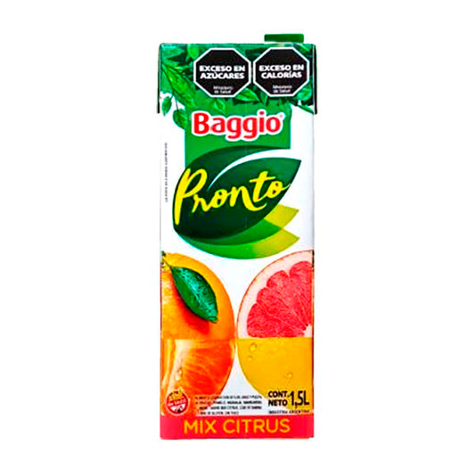 JUGO BAGGIO MIX CITRUS 1.5 Lt.
