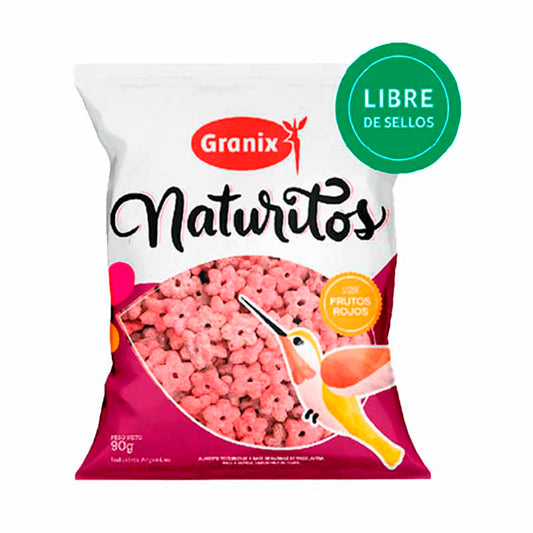 NATURITOS GRANIX FRUTOS ROJOS 90 Grs